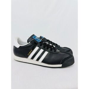 Adidas Samoa Mens Core Black‎ White Size 13 Athletic Sneaker Streetwear Classic
